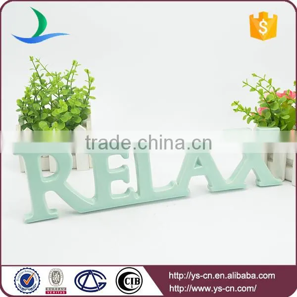 Thinner RELAX Shape Enamel Sign for Decoration photo-2
