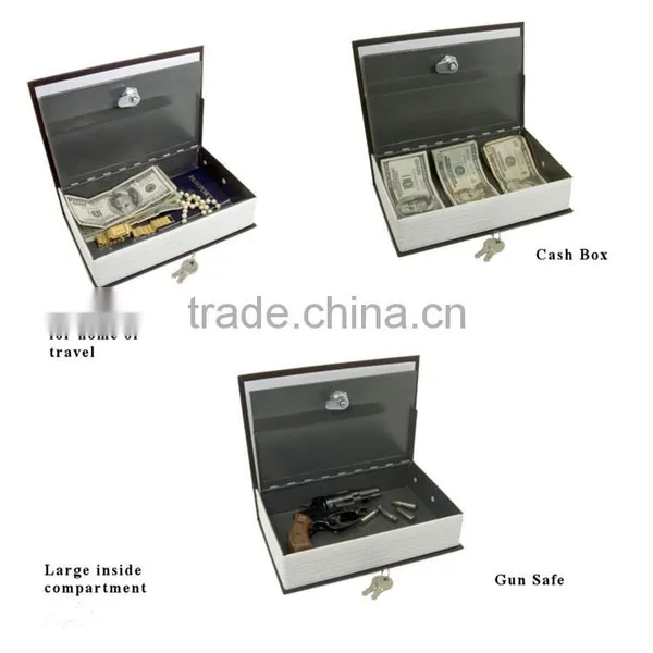 Dictionary Key Lock Travel Security Hidden Book Safe Money Safe Box photo-6
