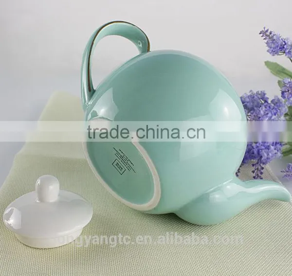 Cheap Chinese Ceramic Teapots Bluk Wholesale With Custom Logo photo-4