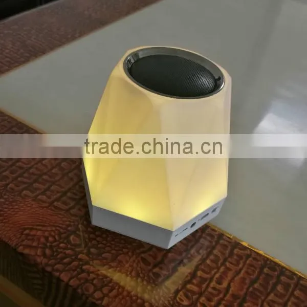 Wireless Colorful Dazzle LED Light Mini Bluetooth Speaker With LED Light photo-4