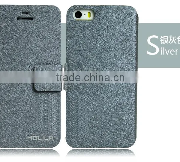 High Quality Wallet Leather Case Flip PU Leather Phone Case Protective Back Covers for IPhone 5 5s photo-2