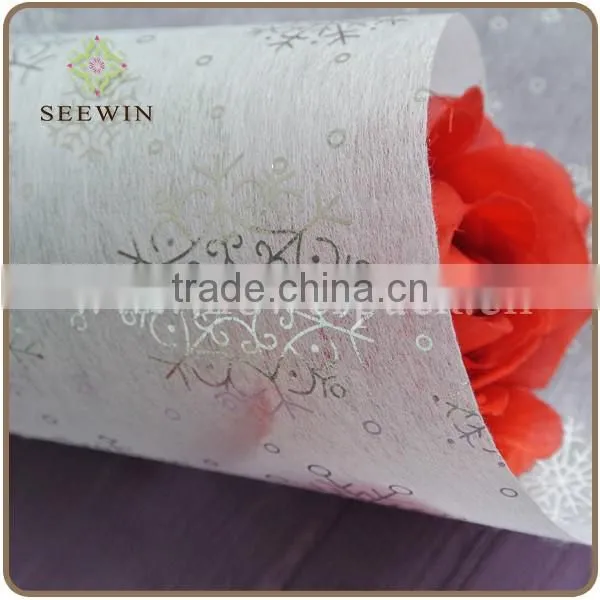 Snowflake Printed Nonwoven Fabric photo-2
