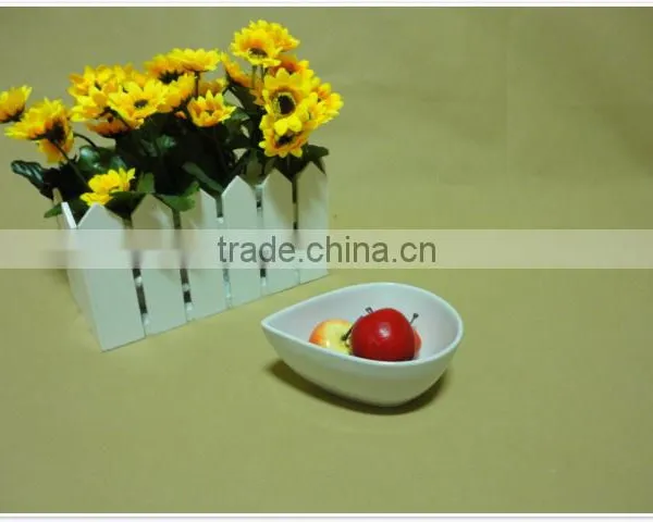Wholesale High Quality White Ceramic Olive Shape Dish photo-2