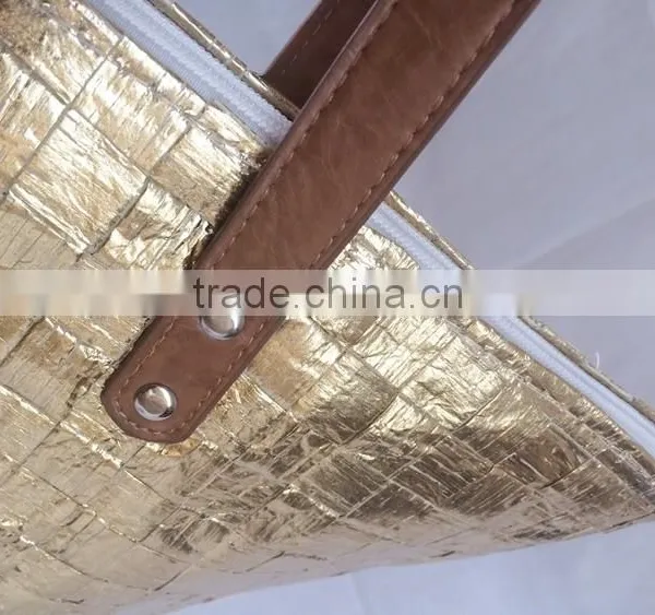 2016 Popular Bling Bling Paper Straw Cheap Handmade Bag photo-4