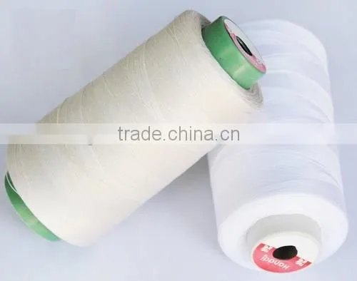100%Raw White Organic Cotton Yarn For Sewing photo-2