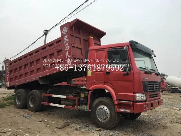 6x4 использованный грузовик-самосвал HOWO Sinotruk photo-5