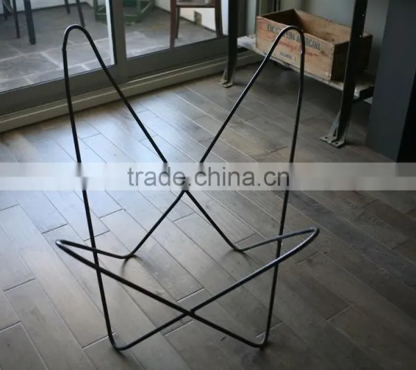 High Back Metal Iron Butterfly Chair photo-5