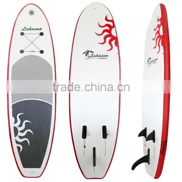 Surfboards Type Bamboo Veneer SUP Paddle Board With EVA Deck Pad Epoxy Stand Up Paddle Board