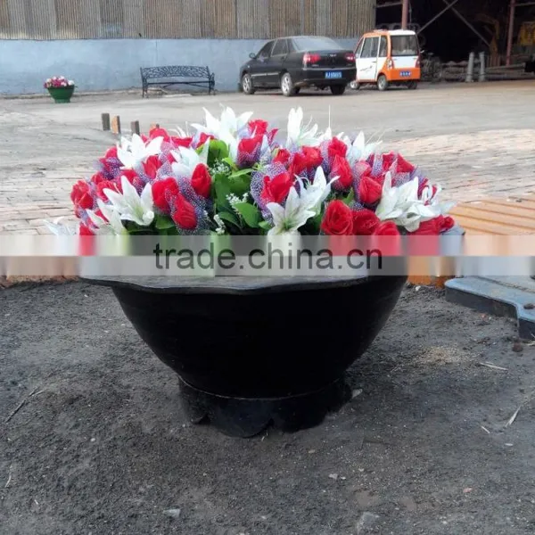 Casting Garden Decorative Flowerpots,Metal Casting Flower Pots photo-3