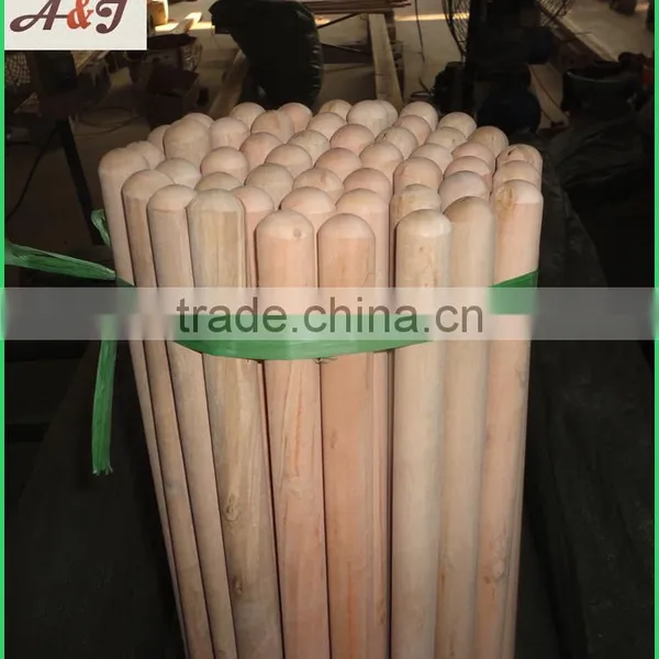 Durable Wood Brush Handle With Metal Screw photo-3