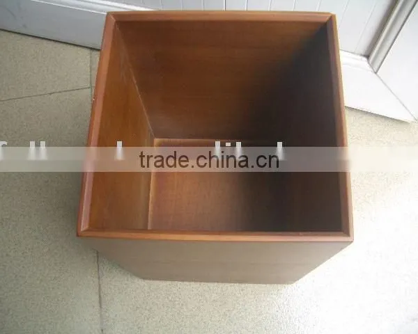 finest wooden waste bin