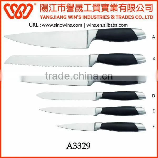 A3332 5Pcs High Quality Stainless Steel Kitchen Knife Set photo-5