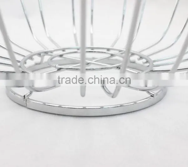 547-65 Metal Wire Fruit Basket Fruit Rack Holder photo-3