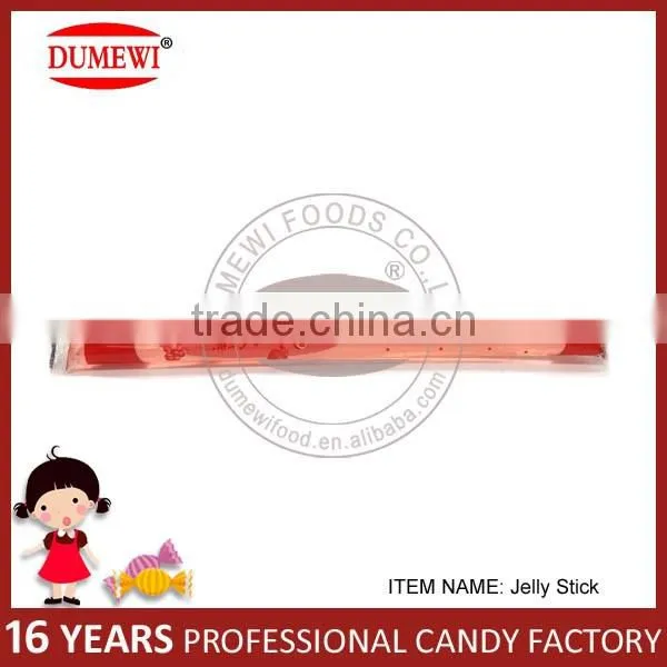 Sweet Tasted Fruit Flavor Jelly Stick in PVC Jar photo-3