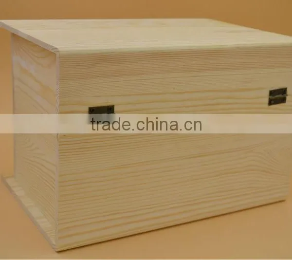 Wooden Box With Lid|antique Imitation photo-3