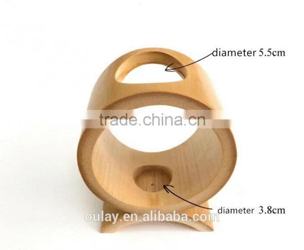 House Decoration Beautiful Bamboo Candle Holders photo-4