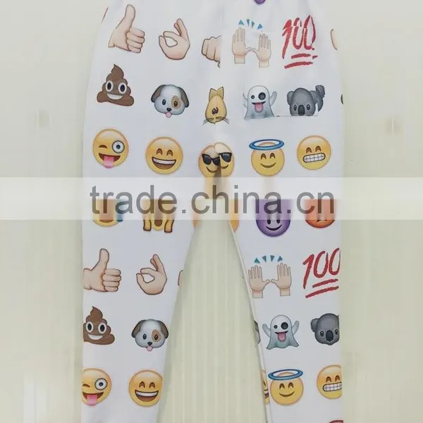 Fashion Popular Custom Printed Men Emoji Jogger Pants photo-3