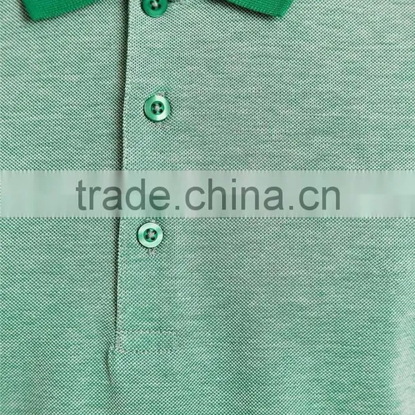 Custom Green Plain Polo Shirt Cheap Uniform Dri Fit Mens Wholesale Shirt photo-4
