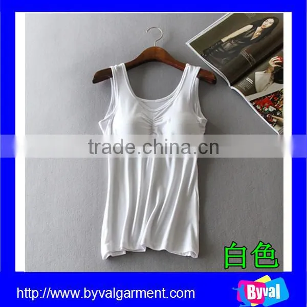 Hot Sale Womens Plain Tank Top Slim Sexy Yoga Tank Top photo-6
