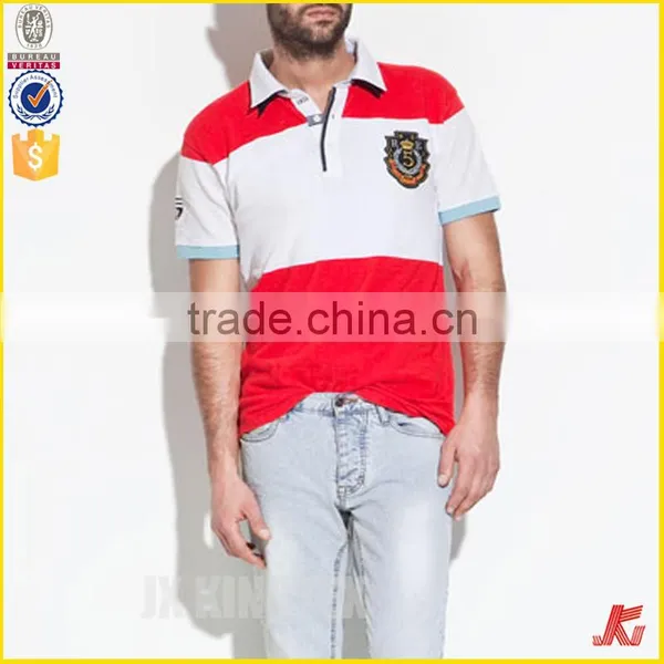Cut & Sew Mens Wholesale Polo t Shirts / Pannel Sewing Polo Shirs