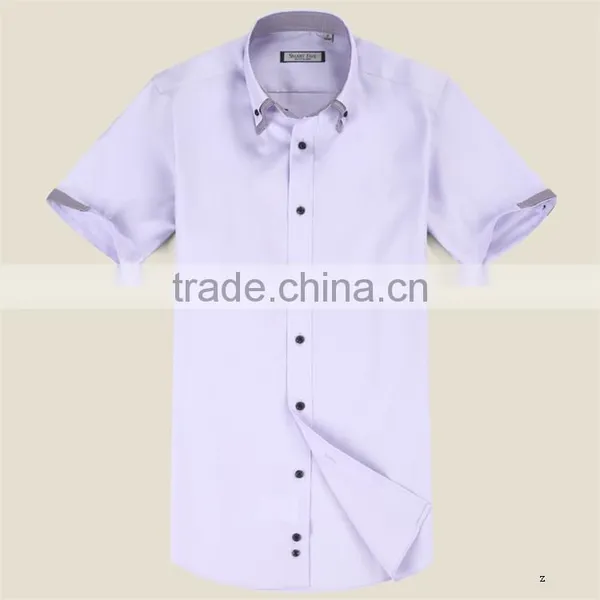 High Quality Men Short Sleeve Muscle Shirts From China photo-4
