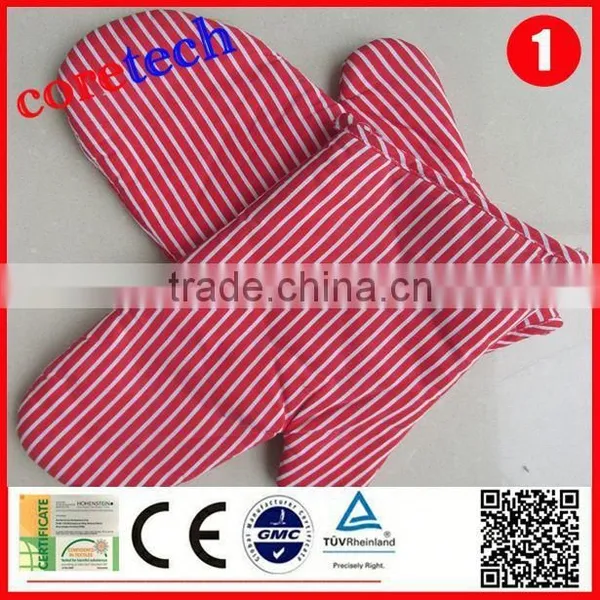 Hot Sale Heatproof Silver Coating Oven Mitt Factory photo-3