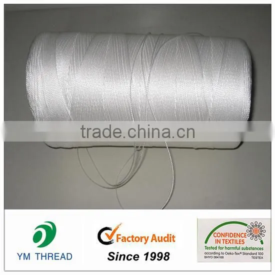 100% Polyester Material Bag Stitching Sewing Thread 12/4 20/6 20/9 photo-2