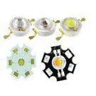 Super Bright 3W High Power LED , 90 Degree Beam Angle 2500K - 25000K , 450nm Led