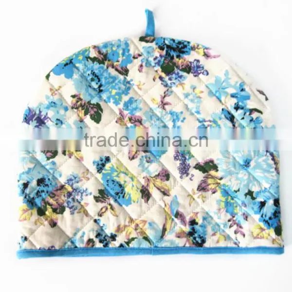 Blue Flower Pattern Heat Preservation Cotton Tea Cosy
