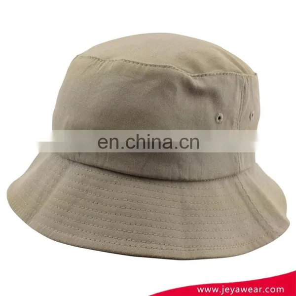Wholesale Heavy Cotton Jacquard Elstic Sweatband Bucket Hat With Embroidery Patch photo-3