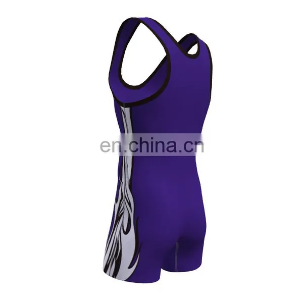 Custom Wrestling Wear Wrestling Singlet photo-3