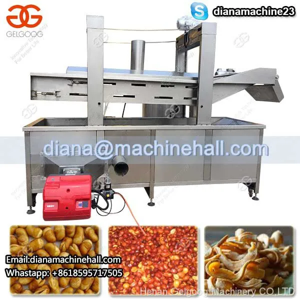 Electric Heating Automatic Pork Skin Frying Machine/Fryer photo-2