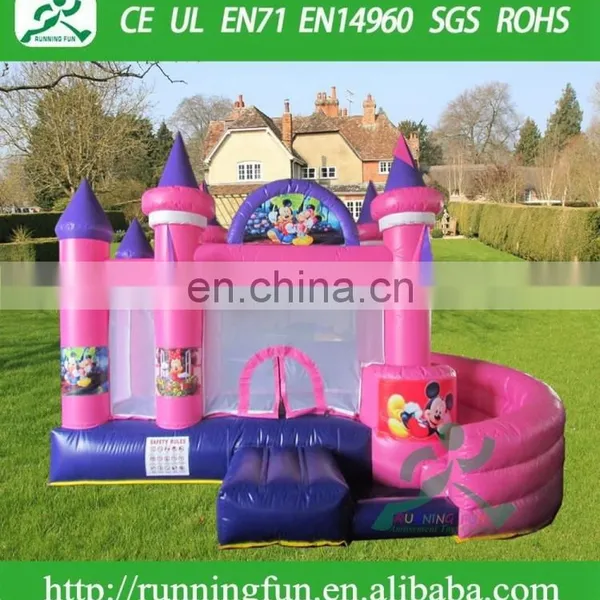 Inflatable Mickey and Minnie Bounce Castle, Inflatable Bouncy Castle