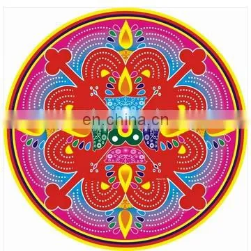 Paper Rangoli Unique Decoration Rangoli India Diwali