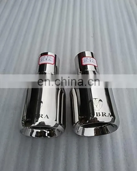 Exhaust Universal Car Muffler Tips in Exhaust Pipe photo-5
