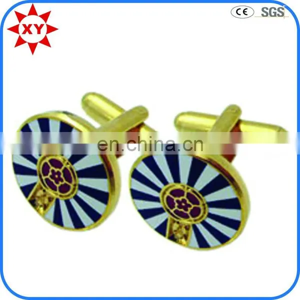 3d Design Copper Material Cufflink Custom Cufflinks photo-2