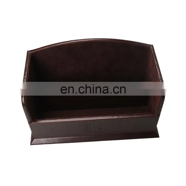 2017 Promotion Luxury MDF Desk Set Office Leather Stationery Set photo-5