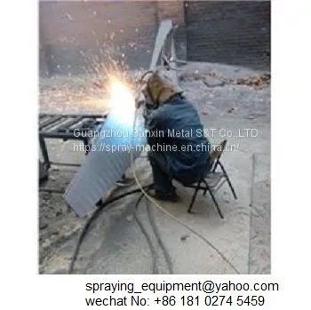 2mm Zinc Metal Wire Arc Spray Coating Gun, Arc Spray Gun for Zinc Aluminum Copper Coating Machine photo-2