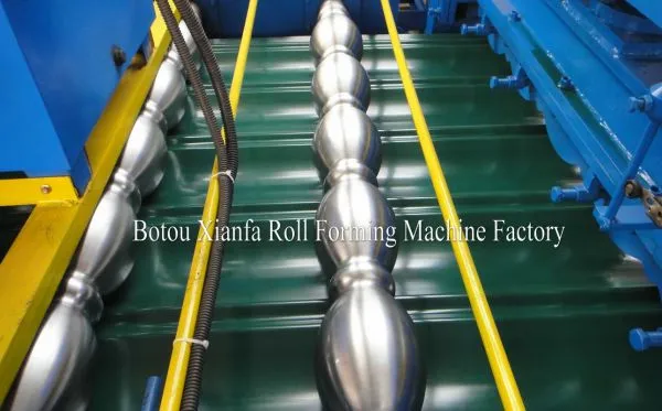 Steel Tile Roofing Roll Forming Machine photo-4