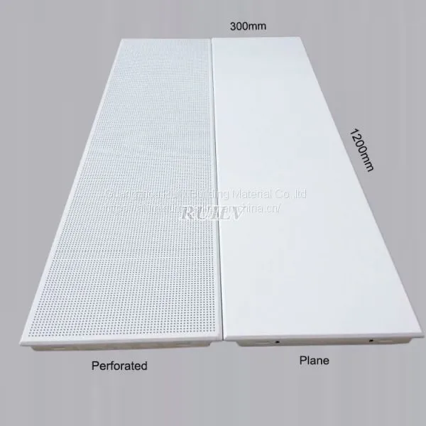 300*1200mm Aluminum Clip in Ceiling/ Perforated Aluminum Ceiling/Aluminum Square Ceiling for Office photo-2