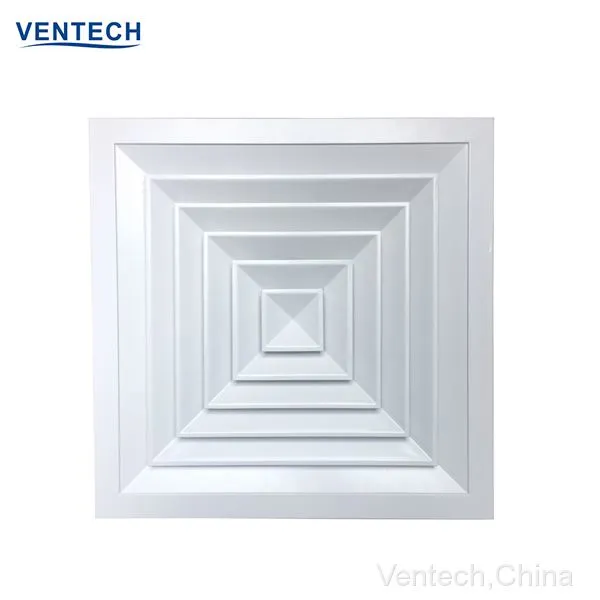 Square Air Conditioning Ventilation Diffuser photo-2