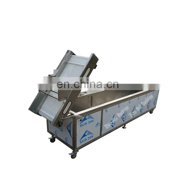 Industrial Automatic Ozone Air Celery Cabbage Vegetable & Fruit Apple Grape Washing Machine photo-2