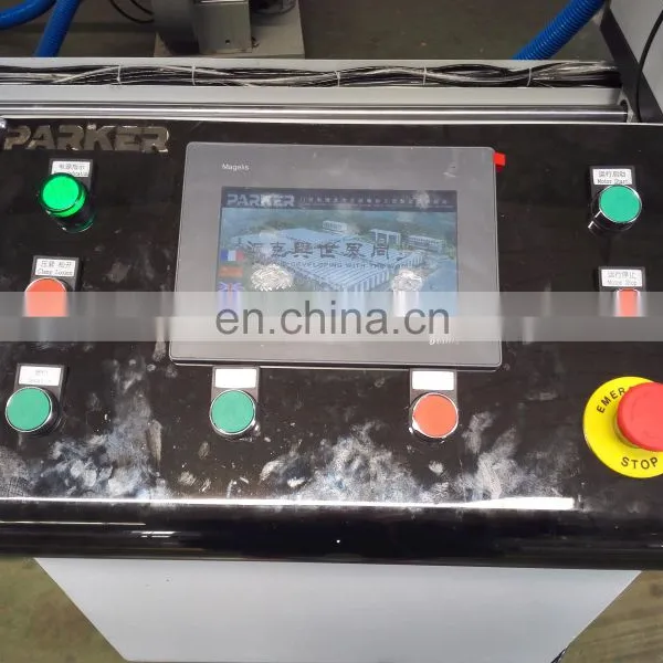 Europe Tech and Design Aluminum Profile Double Head Cutting Saw Machine photo-6