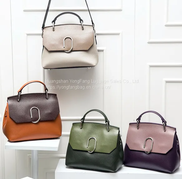 New Leather Women's Bag One-Shoulder Slash Bag photo-5