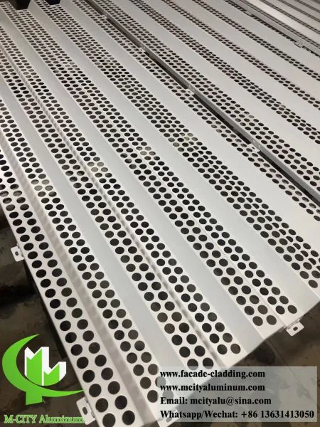 External Perforated Metal Facades Aluminum Claddings Supplier in China photo-3