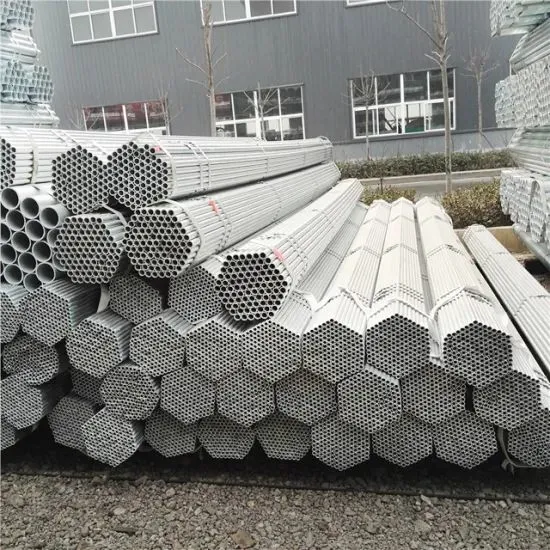 Ms Hot Dipped Galvanized Steel Pipe/ ERW Galvanized Steel Pipe photo-2