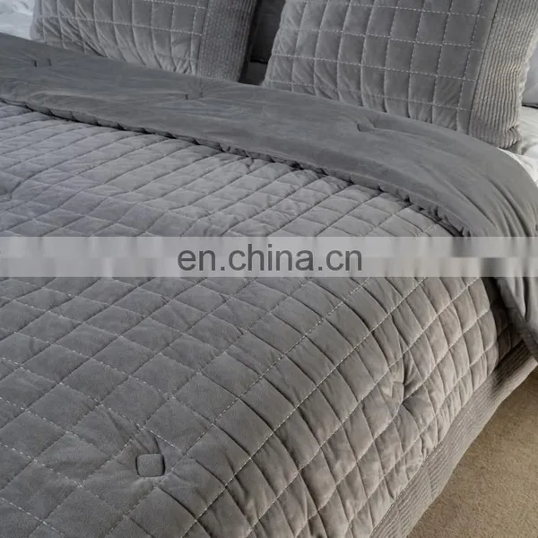 Wholesale Custom Size Bedding Set Bed Comforter Set Quilted Comforter Bedding Comforter photo-4