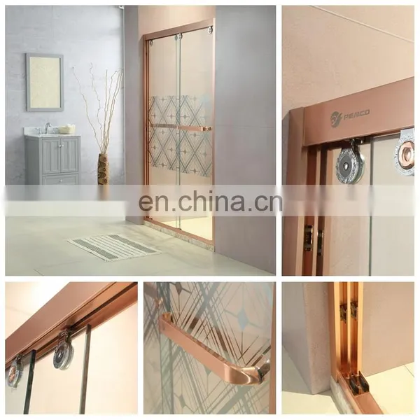 Durable Shower Glass Door Room Cleaner Partition for Sale photo-5