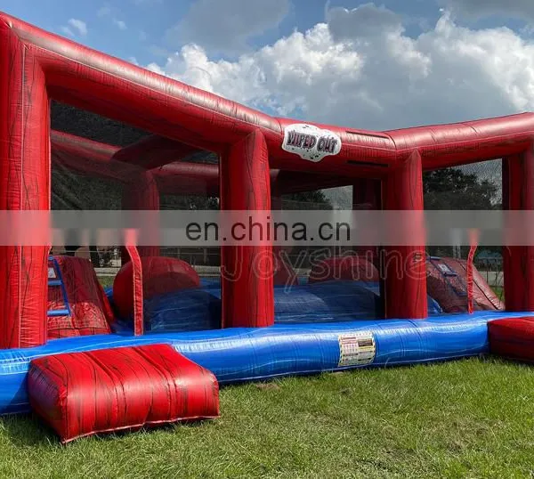 Wipe Out Inflatable Big Baller Obstacle Course For Kids Adults photo-2
