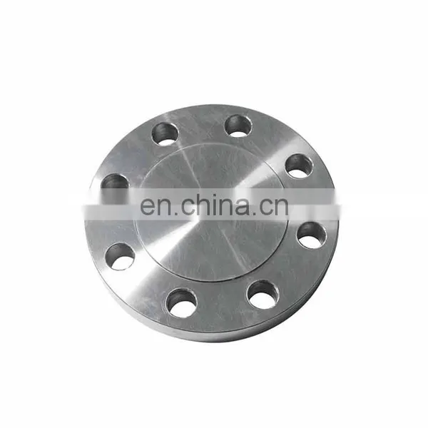 Jis Standard Jis 10k 80a 8 Inches Stainless Steel Blind Flange With Threaded Hole photo-3